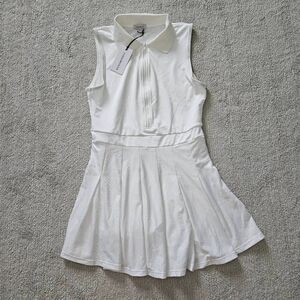 WeWoreWhat Tennis Dress in Optic White  Size Medium